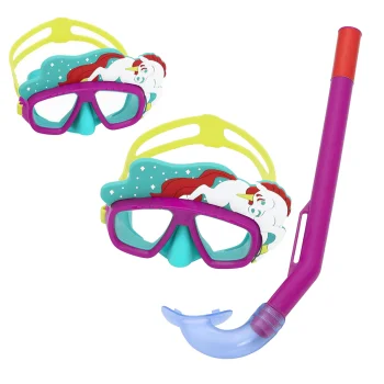 Bestway 24059-01 Kids Snorkeling Set, Pink