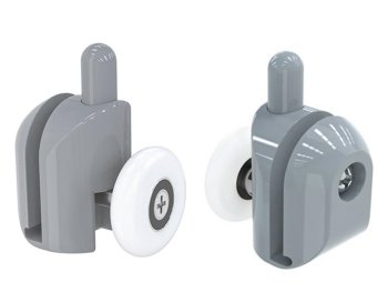 Bottom Shower Door Roller, 25 mm, 1 pc