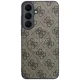 Guess Embossed 4G Ring Classic Logo MagSafe vāciņš Samsung Galaxy S26 FE, brūns