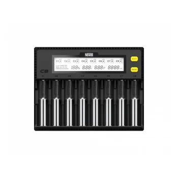 Newell Smart C8 lādētājs NiMH / Li-Ion akumulatoriem