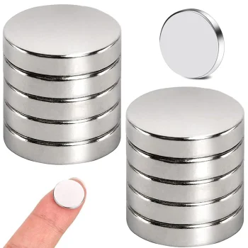 Neodymium Magnets 10x2 mm, Cylindrical, 10 pcs