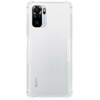 Xiaomi Redmi Note 10 4G / 10S Nillkin Nature TPU Gel Ultra Slim Cover Case, Transparent | Telefona Vāciņš Maciņš Apvalks