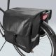 Двойная велосипедная сумка на багажник Wozinsky WBB34BK 28L, черная