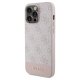 Guess 4G Stripe Collection futrālis iPhone 15 Pro Max - rozā krāsā | case for pink