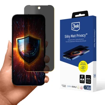 3mk Silky Matt Privacy Screen Protector for Google Pixel 9A