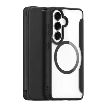 Dux Ducis Skin X Pro atverams vāciņš priekš Samsung Galaxy S26+, melns