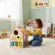 XXL Wooden Activity House for Kids, 30-in-1 Educational Busy Board