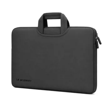 Сумка для ноутбука 15.6" Wozinsky WNT-15B из неопрена - Черная