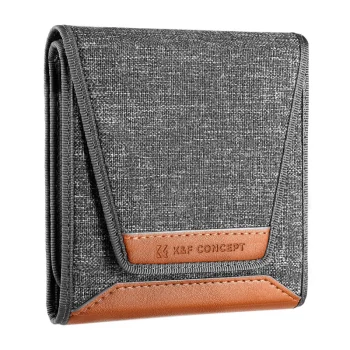 K&F Concept 841D Filter Case for up to 62 mm Filters, Dark Gray