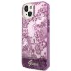 Guess iPhone 14 Plus Case Porcelain Collection Fuchsia