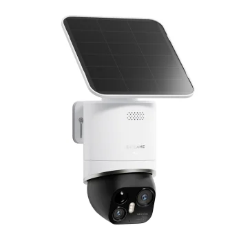 Уличная камера Dreame Navo Elite 1 Outcam 360° с солнечной панелью, белая