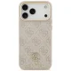 Чехол Guess 4G Strass Logo MagSafe для iPhone 18 Pro Max и 17 Pro Max, розовый