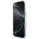 Guess IML Script Metal MagSafe vāciņš iPhone Air, caurspīdīgs