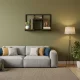 Настенная полка для цветов и декора ModernHome, 3 уровня, стиль лофт