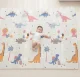 Divpusējs spēļu putu paklājs bērniem, saliekams bērnu istabas grīdas paklājiņš NICEKIDS, 200x150cm,...