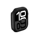 AmazingThing Minimal aizsargvāciņš Apple Watch 46mm, melns