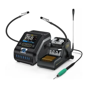 Паяльная станция FNIRSI DWS-200 210 200W с экраном 2.8" TFT