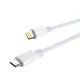 Maxlife MXUC-05 USB-C uz Lightning kabelis 2.0 m 20W, balts