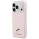Karl Lagerfeld Karl & Choupette Head Pins Saffiano MagSafe Phone Case Cover iPhone 17 Pro Max - Pink