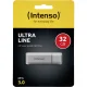 USB-флешка Intenso Ultra Line, 32 ГБ, USB 3.0, серебристая