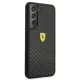 Чехол Ferrari On Track Real Carbon для Galaxy S22+ (черный)