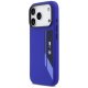 BMW M silikona vertikālā logotipa MagSafe vāciņš iPhone 17 Pro – tumši zilā krāsā | Phone Case Cover