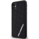 Karl Lagerfeld iPhone 11 / XR vāciņš 3D Rubber Multi Logo, melns