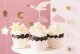 Stork Cupcake Toppers for Baby Shower 11-12 cm, 7 pcs