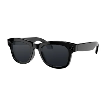 Viedās brilles Zeblaze Eyewear ar AI kameru, melnas