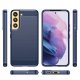 Samsung Galaxy S23+ Plus (SM-S916) Carbon Flexible Cover TPU Case, Blue | Telefona Maciņš Vāciņš Apvalks Bampers