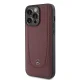 Mercedes iPhone 15 Pro vāciņš Leather Urban Bengale, sarkans
