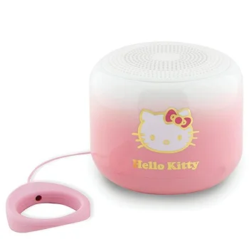 Bluetooth колонка Hello Kitty Electroplate Gradient, розовая