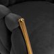 Velvet Salon Chair 4Rico QS-GW06G, Grey