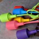 Multicolor 6-Arm Spider Ceiling Lamp ZD74L