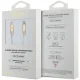 Guess USB-C / Lightning kabelis Embossed Logo 1.5m, zelta