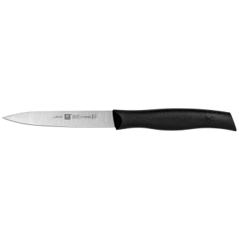 ZWILLING dārzeņu un mizojamais nazis, 10 cm, melns