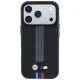 Чехол BMW M Quadrille Kevlar MagSafe для iPhone 17 Pro / 18 Pro, черный