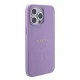 Guess iPhone 15 Pro vāciņš Saffiano MagSafe, violets