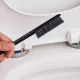 Silicone Toilet Brush Set 2-in-1 DA189, Black