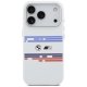BMW M Silicon Horizontal Line MagSafe Phone Case Cover iPhone 17 Pro - White