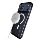 Puro iPhone 17 Pro vāciņš Impact Clear D3O MagSafe, caurspīdīgs