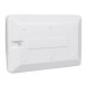 Maclean MCE292 W LED fasādes lampa ar mājas numuru un krēslas sensoru, 10W, Balta