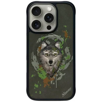 Nimmy iPhone 16 Pro Max vāciņš Wilk MagSafe, tumši pelēks