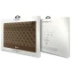 Guess 4G Stripe Metal Logo klēpjdatora maciņš līdz 14\", brūns
