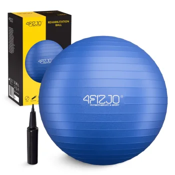 Гимнастический мяч 4Fizjo Reh Ball 85 см, синий
