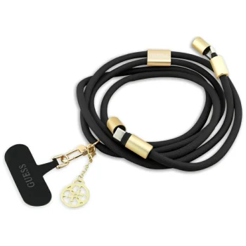 Кабель Guess CBDY 4G Charm USB-C / USB-C 150см, черный