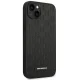 Karl Lagerfeld Saffiano Mono Metal Logo vāciņš iPhone 14 Plus, melns