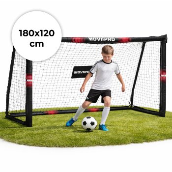 Futbola vārti ar tīklu 180x120x60 cm MOVEPRO