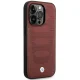 Чехол BMW для iPhone 14 Pro Max 6.7\" BMHMP14X22RPSR Бордовый
