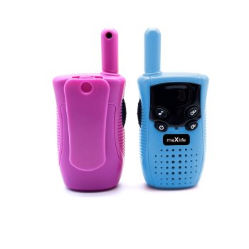 Maxlife MXWT-100 Talkabout Kids Walkie Talkie Twin-Pack, Blue / Pink | Bērnu Rācijas 2x Komplekts